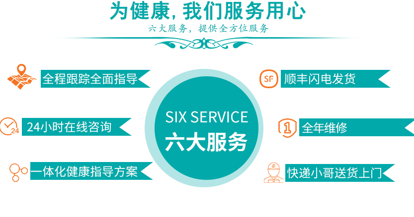 六大服务，提供全方位服务
